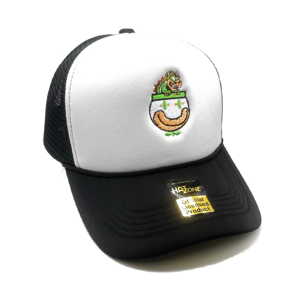 Last Boss Trucker Snapback (White/Black)